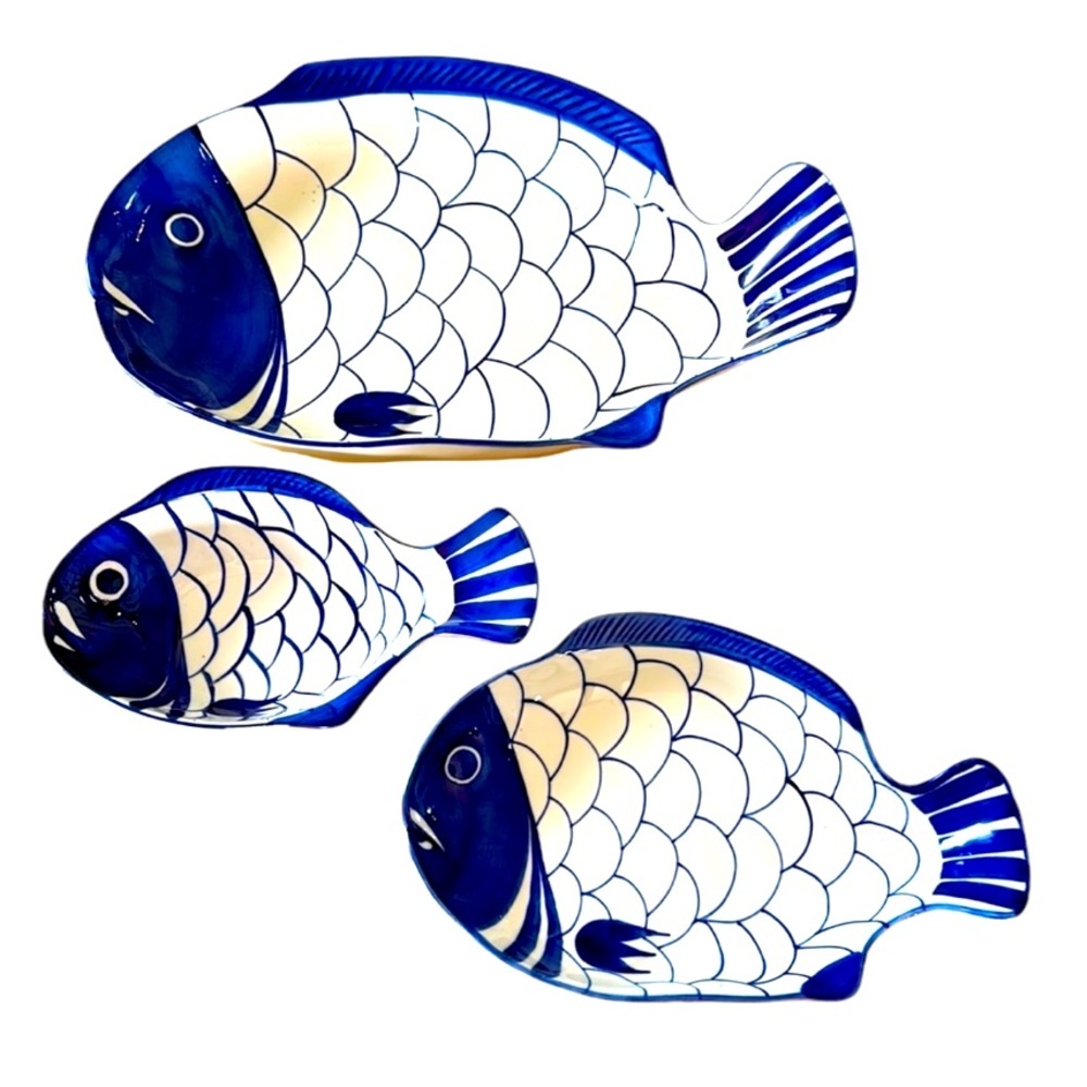 DANSK Arabesque 1990’s fish platter set